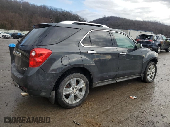 2013 Chevrolet Equinox LTZ with VIN 2GNFLGE31D6219552, listed as a Copart auction lot 85736864 with Not Provided miles and Salvage Title. Bid and sale history available at carsss.com. Image 3.