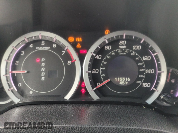 2010 Acura TSX z VIN JH4CU2F6XAC018447, wystawiony jako Copart lot #56018945 z przebiegiem 115 316 mil mil oraz Szkoda całkowita • Salvage title. Historia ofert i sprzedaży dostępna na DreamBid. Obrazek 9.
