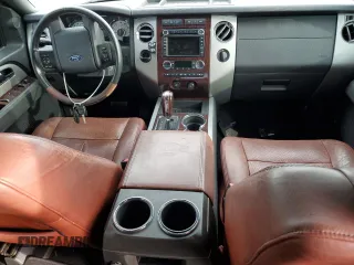 2008 Ford Expedition EL Eddie Bauer with VIN 1FMFK17508LA01103, listed as a Copart auction lot 73989574 with 0 mi miles and Non Repairable. Bid and sale history available at carsss.com. Image 8.