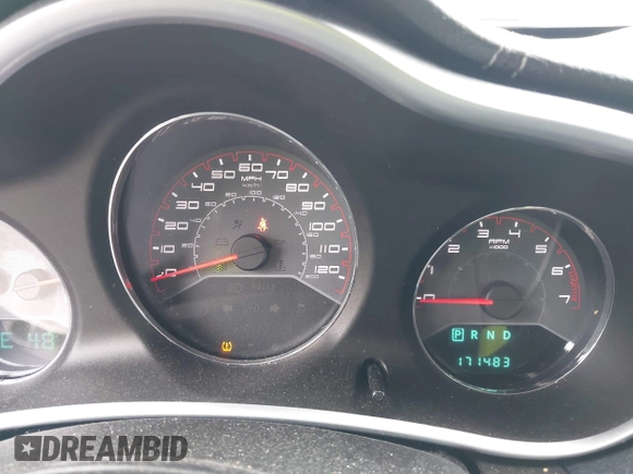 2012 Dodge Avenger SXT with VIN 1C3CDZCB5CN103557, listed as a IAAI auction lot 42178356 with 171,483 mi miles and . Bid and sale history available at carsss.com. Image 7.