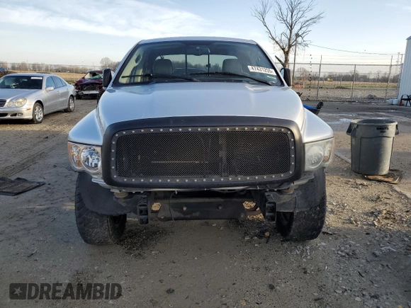 2003 Dodge 1500 ST with VIN 1D7HU18D63S372834, listed as a Copart auction lot 47431255 with 204,843 mi miles and Salvage Title. Bid and sale history available at DreamBid. Image 5.