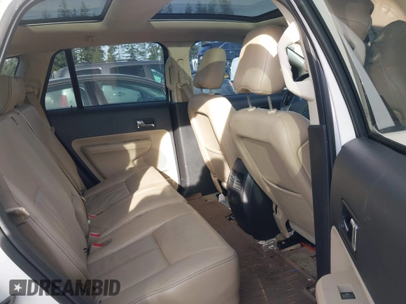 2010 Ford Edge SEL with VIN 2FMDK3JC6ABB16479, listed as a IAAI auction lot 41383620 with 156,427 mi miles. Bid and sale history available at carsss.com. Image 5.