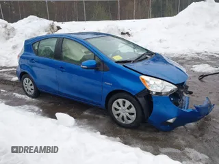 2012 Toyota Prius c One with VIN JTDKDTB32C1018004, listed as a IAAI auction lot 41689535 with 132,891 mi miles. Bid and sale history available at carsss.com. Image 1.
