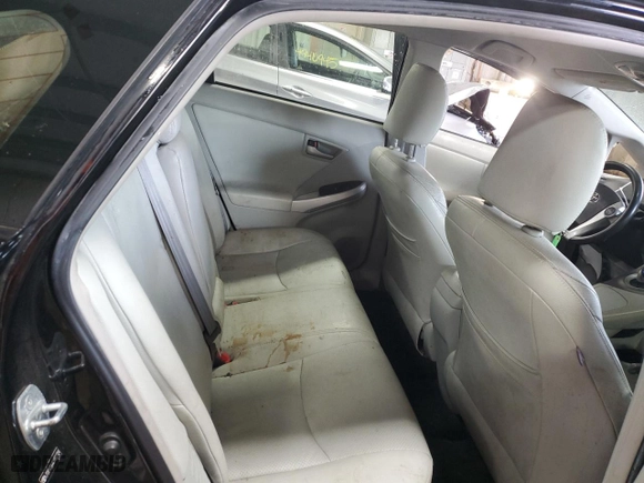 2012 Toyota Prius One with VIN JTDKN3DU4C1501724, listed as a Copart auction lot 49630305 with 139,653 mi miles and Salvage Title. Bid and sale history available at carsss.com. Image 10.