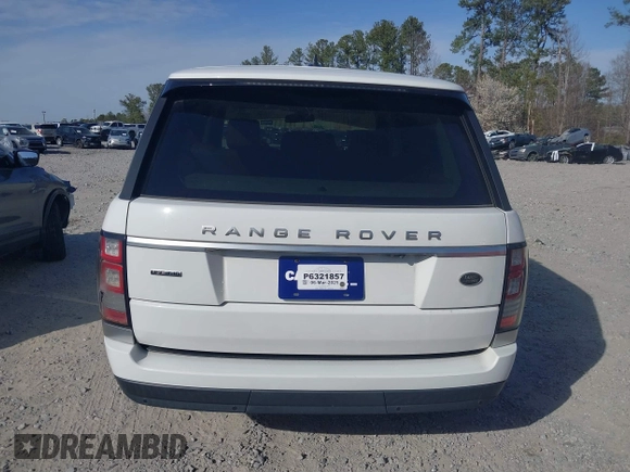 2016 Land Rover Range Rover HSE with VIN SALGS2KF8GA250296, listed as a IAAI auction lot 41716801 with 166,302 mi miles and . Bid and sale history available at DreamBid. Image 15.