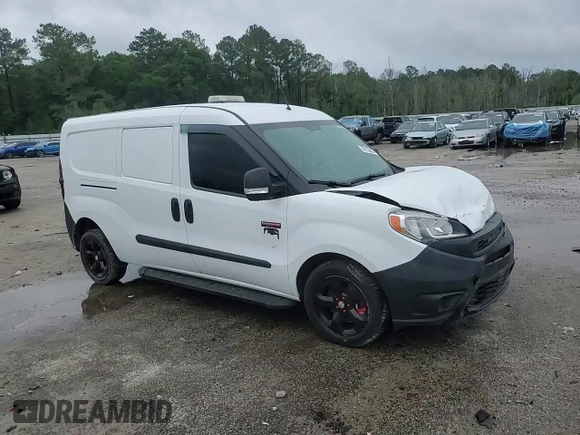 2019 Ram ProMaster City Cargo Tradesman with VIN ZFBHRFAB9K6M61891, listed as a Copart auction lot 56733985 with 81,763 mi miles and Salvage title. Bid and sale history available at DreamBid. Image 14.