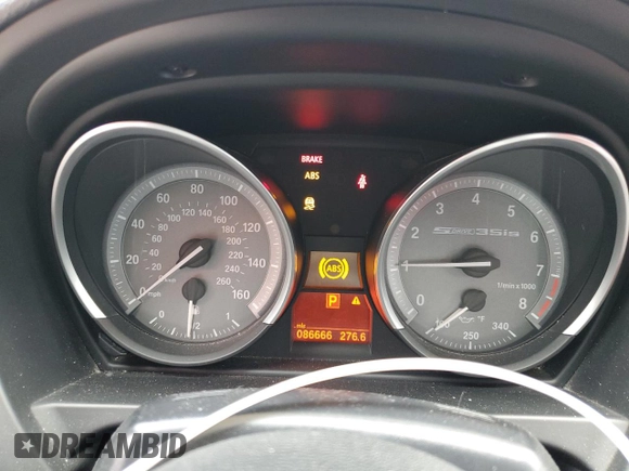 2011 BMW Z4 sDrive35is z VIN WBALM1C59BE393773, wystawiony jako Copart lot #56021935 z przebiegiem 86 666 mil mil oraz Szkoda całkowita • Salvage title. Historia ofert i sprzedaży dostępna na DreamBid. Obrazek 9.
