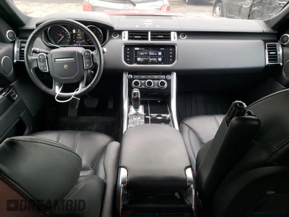 2016 Land Rover Range Rover Sport V6 HSE with VIN SALWR2VF6GA644513, listed as a Copart auction lot 51549695 with 51,031 mi miles and Salvage Title. Bid and sale history available at carsss.com. Image 8.