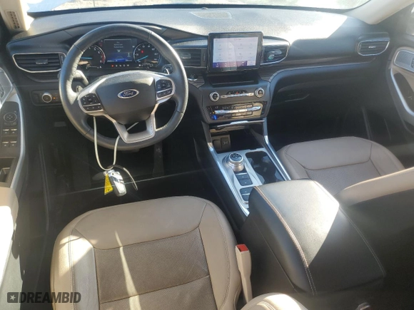 2020 Ford Explorer Limited with VIN 1FMSK7FH6LGC96433, listed as a Copart auction lot 45221525 with 27,020 mi miles and Salvage Title. Bid and sale history available at carsss.com. Image 8.