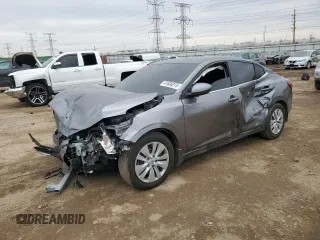 2023 Nissan Sentra S with VIN 3N1AB8BV0PY285971, listed as a Copart auction lot 47606815 with 21,076 mi miles and Salvage Title. Bid and sale history available at DreamBid. Image 1.