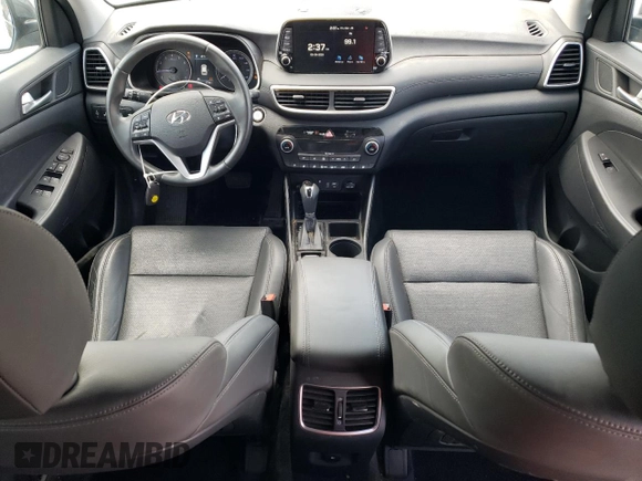 2019 Hyundai Tucson Ultimate with VIN KM8J3CAL3KU974312, listed as a Copart auction lot 50987165 with 27,746 mi miles and Salvage Title. Bid and sale history available at carsss.com. Image 8.