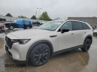 2025 Mazda CX-90 Premium Sport with VIN JM3KKCHA0S1197421, listed as a Copart auction lot 55884705 with 6,517 mi miles and Salvage title. Bid and sale history available at DreamBid. Image 1.