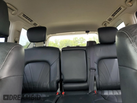 2016 Infiniti QX80 with VIN JN8AZ2NC7G9401032, listed as a Copart auction lot 58068015 with 159,842 mi miles and Salvage title. Bid and sale history available at DreamBid. Image 10.