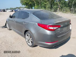 2012 Kia Optima SX with VIN 5XXGR4A63CG004478, listed as a IAAI auction lot 40039813 with 151,248 mi miles and . Bid and sale history available at carsss.com. Image 3.