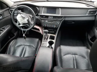 2017 Kia Optima SX with VIN 5XXGW4L23HG142659, listed as a Copart auction lot 44460755 with 0 mi miles and Salvage Title. Bid and sale history available at carsss.com. Image 8.