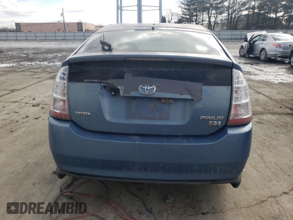 2007 Toyota Prius with VIN JTDKB20U377090053, listed as a Copart auction lot 44616225 with 309,298 mi miles and Salvage Title. Bid and sale history available at carsss.com. Image 6.