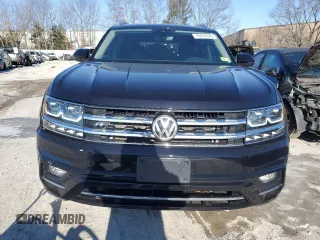 2019 Volkswagen Atlas SEL R-Line with VIN 1V2RR2CA3KC546952, listed as a Copart auction lot 46692645 with 64,416 mi miles and Salvage title. Bid and sale history available at DreamBid. Image 5.