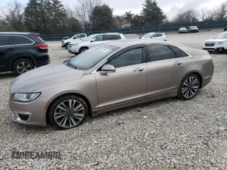 2018 Lincoln MKZ Reserve with VIN 3LN6L5E95JR628834, listed as a Copart auction lot 83298454 with 125,036 mi miles and Salvage Title. Bid and sale history available at carsss.com. Image 1.