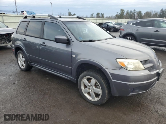 2005 Mitsubishi Outlander z VIN JA4LZ81F15U039209, wystawiony jako Copart lot #47110825 z przebiegiem 84 505 mil mil oraz Czysty tytuł • Clean title. Historia ofert i sprzedaży dostępna na DreamBid. Obrazek 4.
