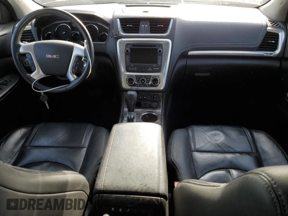 2015 GMC Acadia SLT with VIN 1GKKVRKD3FJ358196, listed as a Copart auction lot 52337295 with 108,328 mi miles and Salvage Title. Bid and sale history available at carsss.com. Image 8.