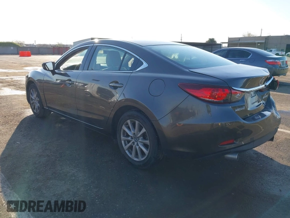 2016 Mazda Mazda6 i Sport with VIN JM1GJ1U50G1436343, listed as a IAAI auction lot 41760556 with 35,547 mi miles. Bid and sale history available at carsss.com. Image 3.