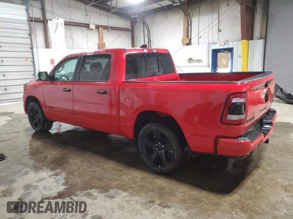 2024 Ram 1500 Big Horn z VIN 1C6SRFFT9RN211126, wystawiony jako Copart lot #52388145 z przebiegiem 15 020 mil mil oraz Szkoda całkowita • Salvage title. Historia ofert i sprzedaży dostępna na DreamBid. Obrazek 2.