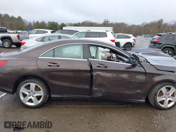 2015 Mercedes-Benz CLA 250 with VIN WDDSJ4GB6FN193681, listed as a IAAI auction lot 41846945 with Not Provided miles and . Bid and sale history available at DreamBid. Image 12.