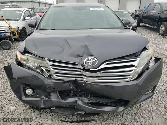 2011 Toyota Venza with VIN 4T3ZA3BB7BU053717, listed as a Copart auction lot 71021994 with 132,863 mi miles and Salvage Title. Bid and sale history available at carsss.com. Image 11.