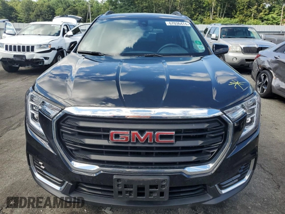 2023 GMC Terrain SLE z VIN 3GKALTEG6PL134225, wystawiony jako Copart lot #71724734 z przebiegiem 14 932 mil mil oraz Szkoda całkowita • Salvage title. Historia ofert i sprzedaży dostępna na DreamBid. Obrazek 5.