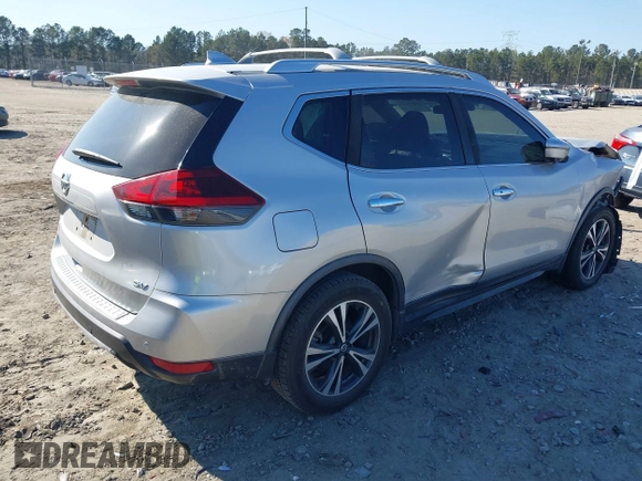 2019 Nissan Rogue SV with VIN JN8AT2MT9KW263300, listed as a IAAI auction lot 41853629 with 104,654 mi miles and . Bid and sale history available at carsss.com. Image 4.