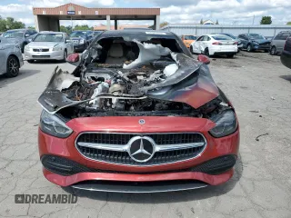 2022 Mercedes-Benz C 300 with VIN W1KAF4HB0NR034710, listed as a Copart auction lot 68326544 with Not Provided miles and Salvage Title. Bid and sale history available at DreamBid. Image 5.