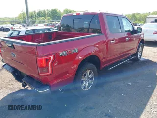 2017 Ford F-150 XL with VIN 1FTEW1EP8HFC29504, listed as a IAAI auction lot 42151987 with 140,417 mi miles. Bid and sale history available at carsss.com. Image 4.