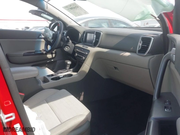 2018 Kia Sportage LX with VIN KNDPM3AC7J7419775, listed as a IAAI auction lot 41669875 with 63,420 mi miles. Bid and sale history available at carsss.com. Image 5.