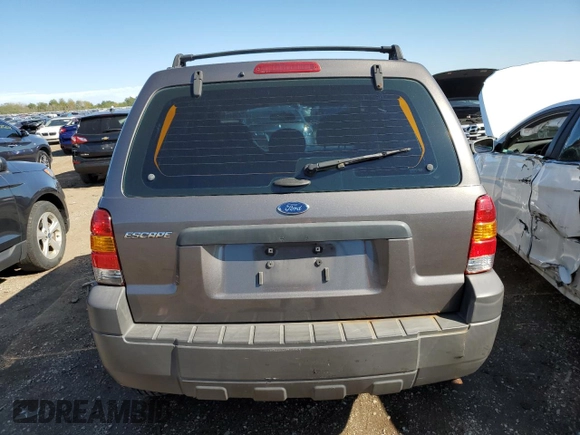 2006 Ford Escape XLS with VIN 1FMYU02Z66KD24839, listed as a Copart auction lot 72984314 with 225,626 mi miles and Salvage Title. Bid and sale history available at carsss.com. Image 6.