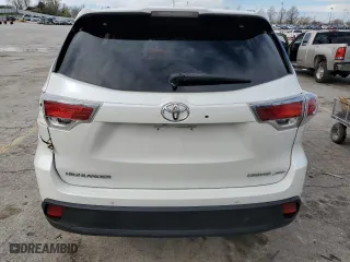 2015 Toyota Highlander Limited with VIN 5TDDKRFH9FS137585, listed as a Copart auction lot 49834255 with 138,281 mi miles and Salvage Title. Bid and sale history available at carsss.com. Image 6.