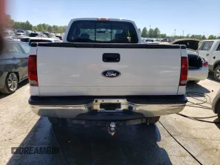 2007 Ford Super Duty F-250 XL with VIN 1FTSX21P47EA14492, listed as a Copart auction lot 58109894 with 141,104 mi miles and Salvage Title. Bid and sale history available at carsss.com. Image 6.