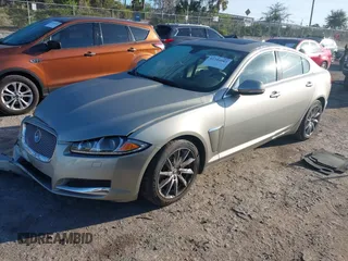 2013 Jaguar XF I4 RWD with VIN SAJWA0ES3DPU01767, listed as a IAAI auction lot 41704883 with 54,797 mi miles. Bid and sale history available at carsss.com. Image 17.