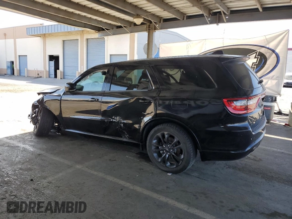 2021 Dodge Durango GT Plus with VIN 1C4RDJDG8MC634136, listed as a Copart auction lot 63127465 with 73,249 mi miles and Salvage title. Bid and sale history available at DreamBid. Image 2.