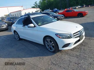 2019 Mercedes-Benz C C 300 with VIN 55SWF8EB9KU296768, listed as a IAAI auction lot 42137749 with Not Provided miles. Bid and sale history available at carsss.com. Image 1.