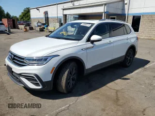 2024 Volkswagen Tiguan SE with VIN 3VVMB7AXXRM073047, listed as a Copart auction lot 58958515 with 23,180 mi miles and Salvage title. Bid and sale history available at DreamBid. Image 1.