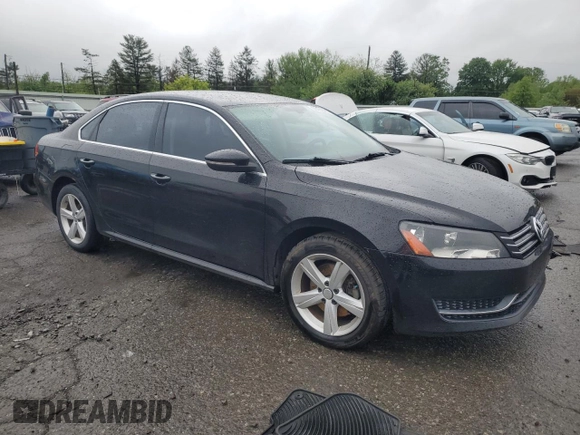 2012 Volkswagen Passat SE z VIN 1VWBH7A3XCC009775, wystawiony jako Copart lot #56469285 z przebiegiem 145 265 mil mil oraz Szkoda całkowita • Salvage title. Historia ofert i sprzedaży dostępna na DreamBid. Obrazek 4.
