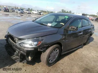 2019 Nissan Sentra S with VIN 3N1AB7AP4KY327094, listed as a IAAI auction lot 37567907 with 46,116 mi miles. Bid and sale history available at carsss.com. Image 2.