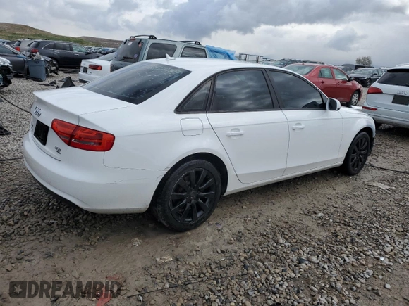 2014 Audi A4 Premium with VIN WAUBFAFL5EN029502, listed as a Copart auction lot 53339755 with 120,864 mi miles and Salvage Title. Bid and sale history available at carsss.com. Image 3.