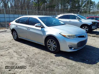 2013 Toyota Avalon XLE with VIN 4T1BK1EB5DU029619, listed as a IAAI auction lot 41758252 with 152,393 mi miles and . Bid and sale history available at DreamBid. Image 1.