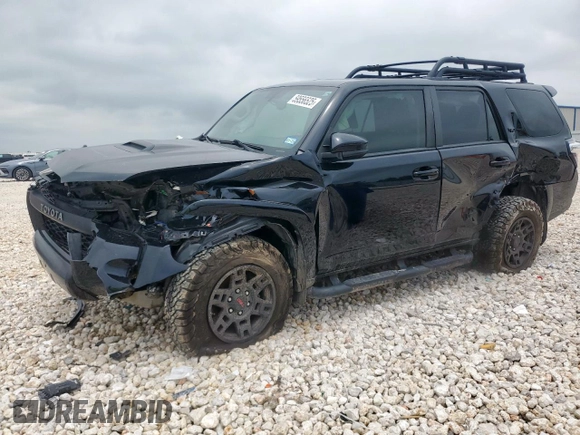 2019 Toyota 4Runner SR5 with VIN JTEBU5JR6K5721383, listed as a Copart auction lot 59556525 with 82,108 mi miles and Salvage title. Bid and sale history available at DreamBid. Image 1.