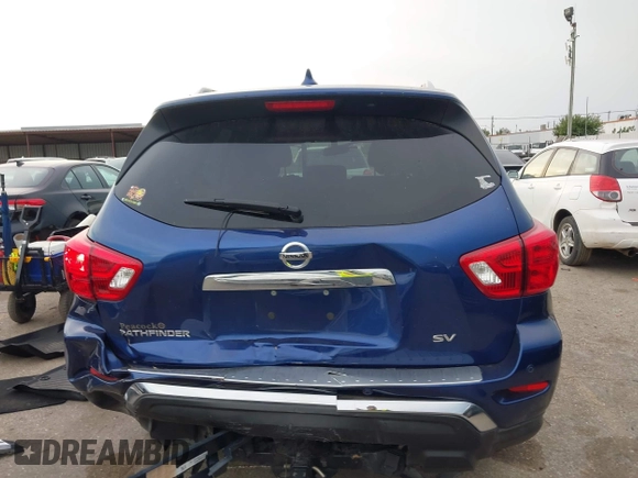 2019 Nissan Pathfinder SV z VIN 5N1DR2MN2KC598047, wystawiony jako IAAI lot #42175178 z przebiegiem 74 455 mil mil oraz . Historia ofert i sprzedaży dostępna na DreamBid. Obrazek 17.