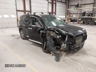 2021 Hyundai Palisade Limited z VIN KM8R5DHE7MU245923, wystawiony jako IAAI lot #42091365 z przebiegiem 100 565 mil mil oraz . Historia ofert i sprzedaży dostępna na DreamBid. Obrazek 1.