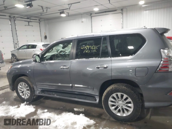 2015 Lexus GX 460 with VIN JTJBM7FX9F5118485, listed as a IAAI auction lot 41599585 with 106,355 mi miles and . Bid and sale history available at carsss.com. Image 14.