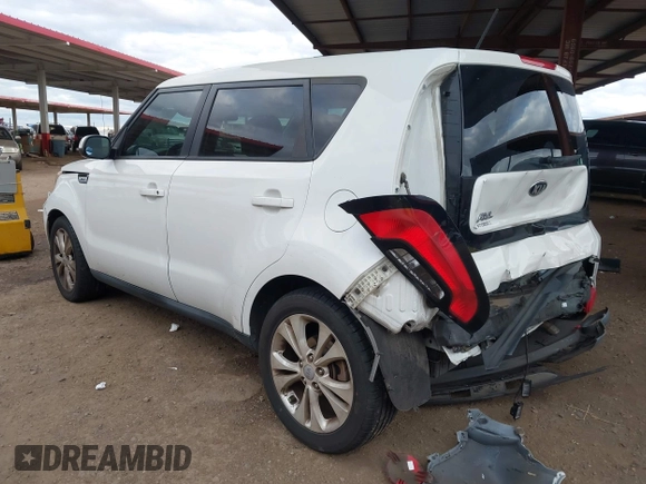 2015 Kia Soul + with VIN KNDJP3A55F7796370, listed as a IAAI auction lot 41789369 with 115,613 mi miles and . Bid and sale history available at DreamBid. Image 3.