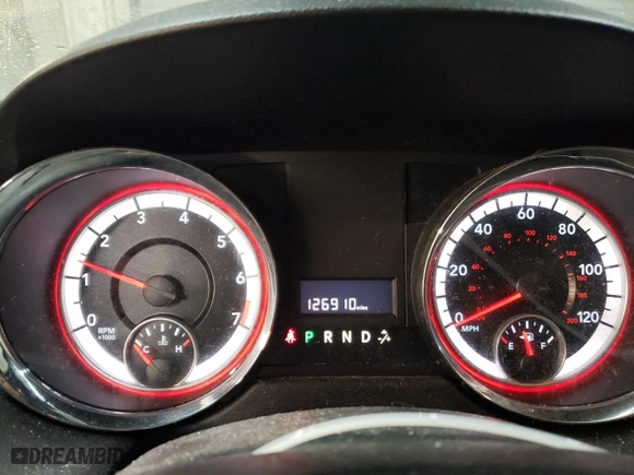 2014 Dodge Grand Caravan SXT with VIN 2C4RDGCG4ER104887, listed as a Copart auction lot 48569215 with 126,910 mi miles and Salvage Title. Bid and sale history available at carsss.com. Image 9.